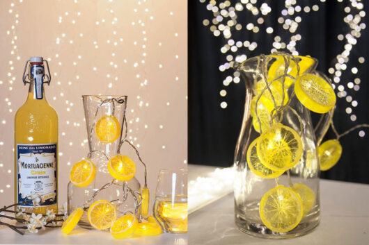LED Lichterkette Lemon - 10 Zitronenscheiben - warmweiß
