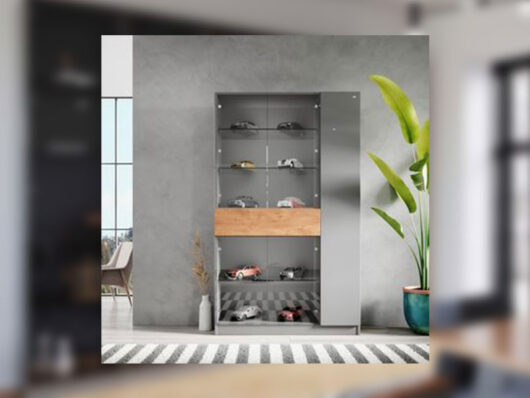 Einzigartiger Vitrinenschrank nach Maß - Maßgeschneiderte Eleganz für Ihr Zuhause – Bild 2
